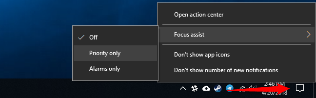 How to Enable the Focus Assist Feature on Windows 10