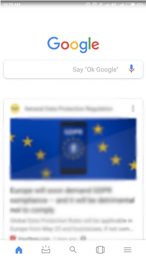 Check Google’s Microphone