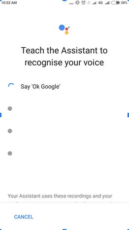 ok google is not working on phone