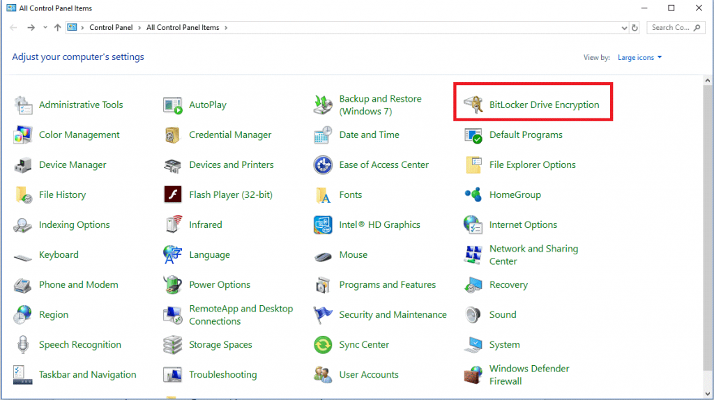 Steps To Encrypt A USB Flash Drive 2-1
