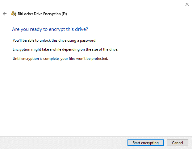 Steps To Encrypt A USB Flash Drive 8