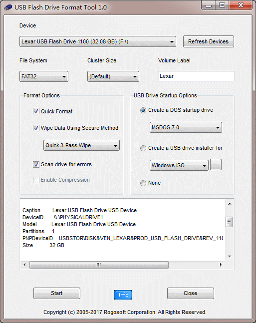 USB Flash Drive Format Tool