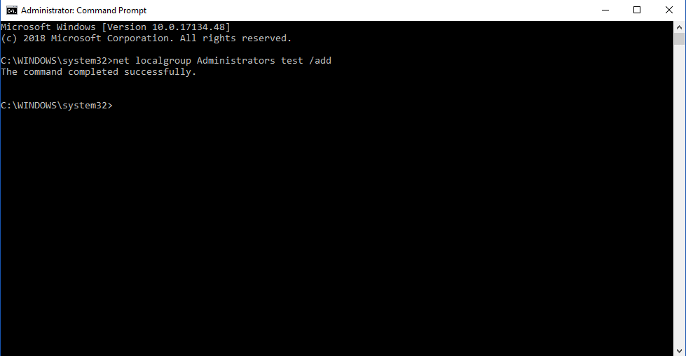 Use Command Prompt To Change User Account Type On Windows 10 2