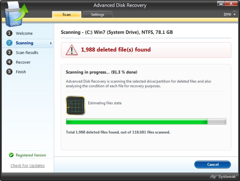 advanced disk recovery