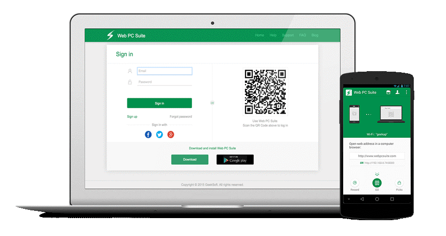 Web PC Suite