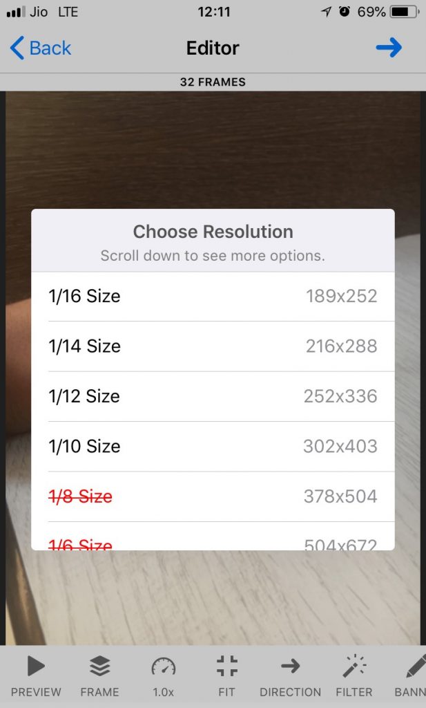 capture burst shot from your iPhone
