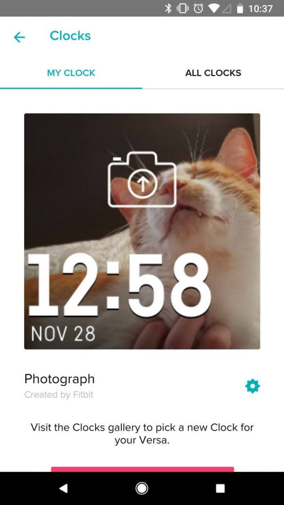 current clock