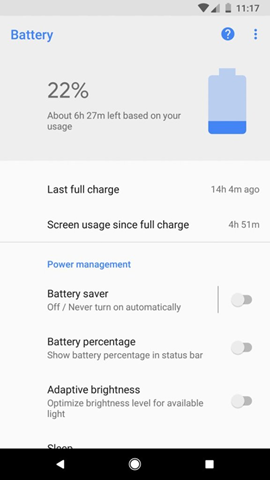 draining battery fix