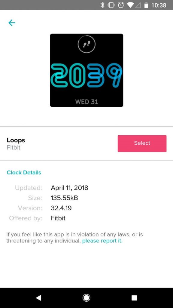 fitbit loops