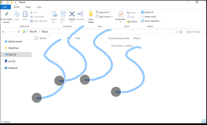 gesture sign windows 10 app