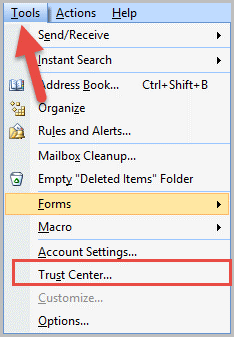outlook in safe mode