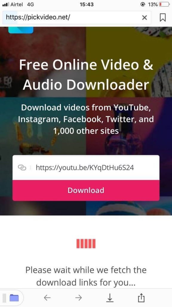 save the video from youtube to iPhone 1-2