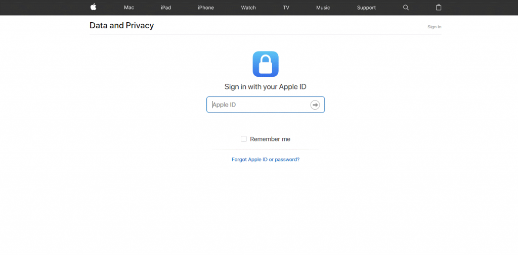  sign in with apple ID
