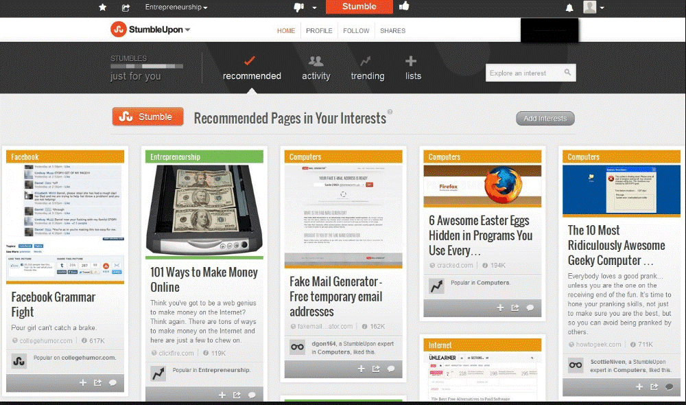 stumbleupon