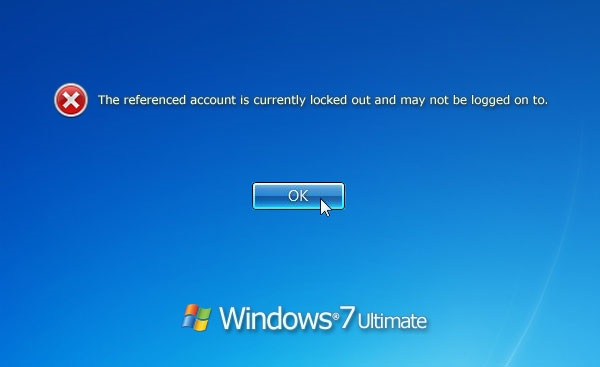 windows 7 admin account locked