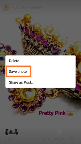 save instagram highlights
