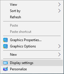 Configure Display Settings on Dual Display