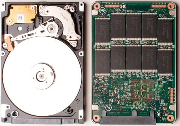 Differences between SSD & HDD
