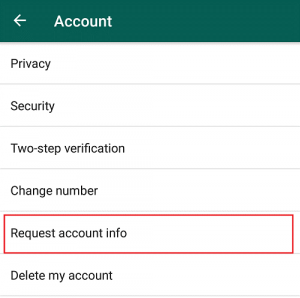 Download WhatsApp Account Information for Android-3