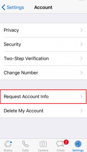 Download WhatsApp Account Information for iPhone-3