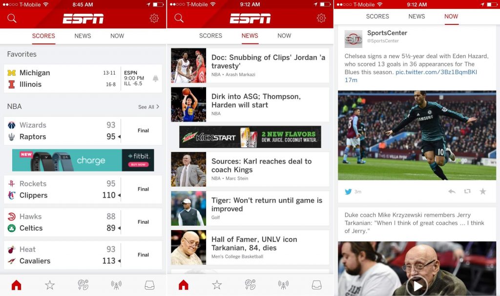ESPN- FIFA apps 2018