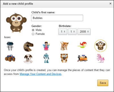 How to Create a Kids Profile on Amazon Household-2