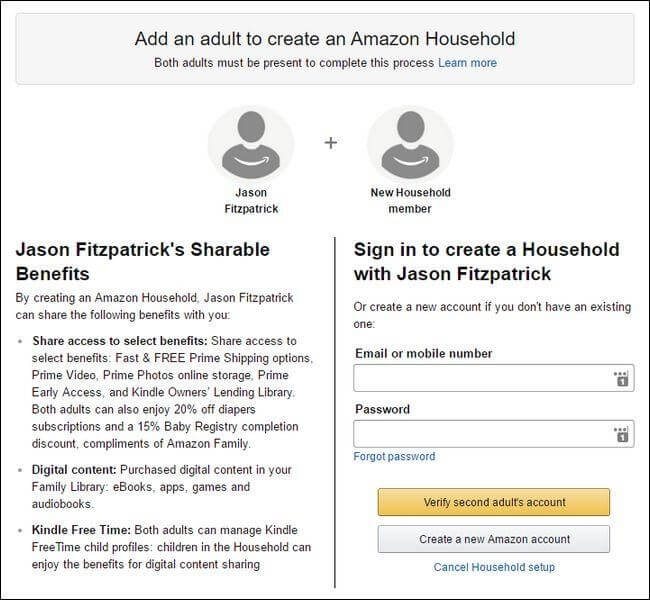 How To Use Amazon Household To Share Prime Benefits With Family Members