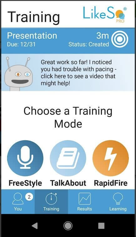 LikeSo-public speaking apps