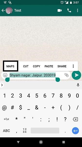 Smart Text Selection for Google Maps