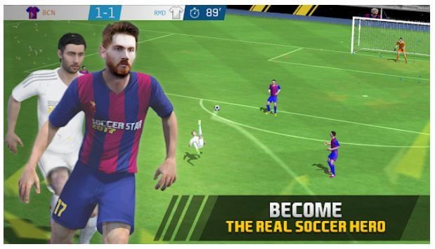 Soccer Star online football game for Android