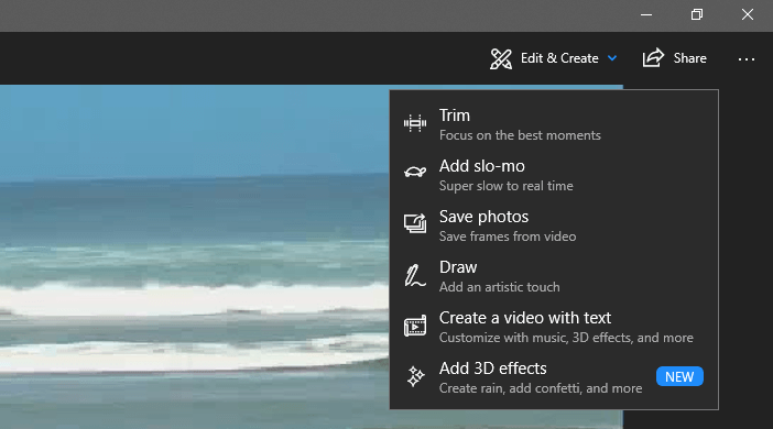 Use Video Editor--2