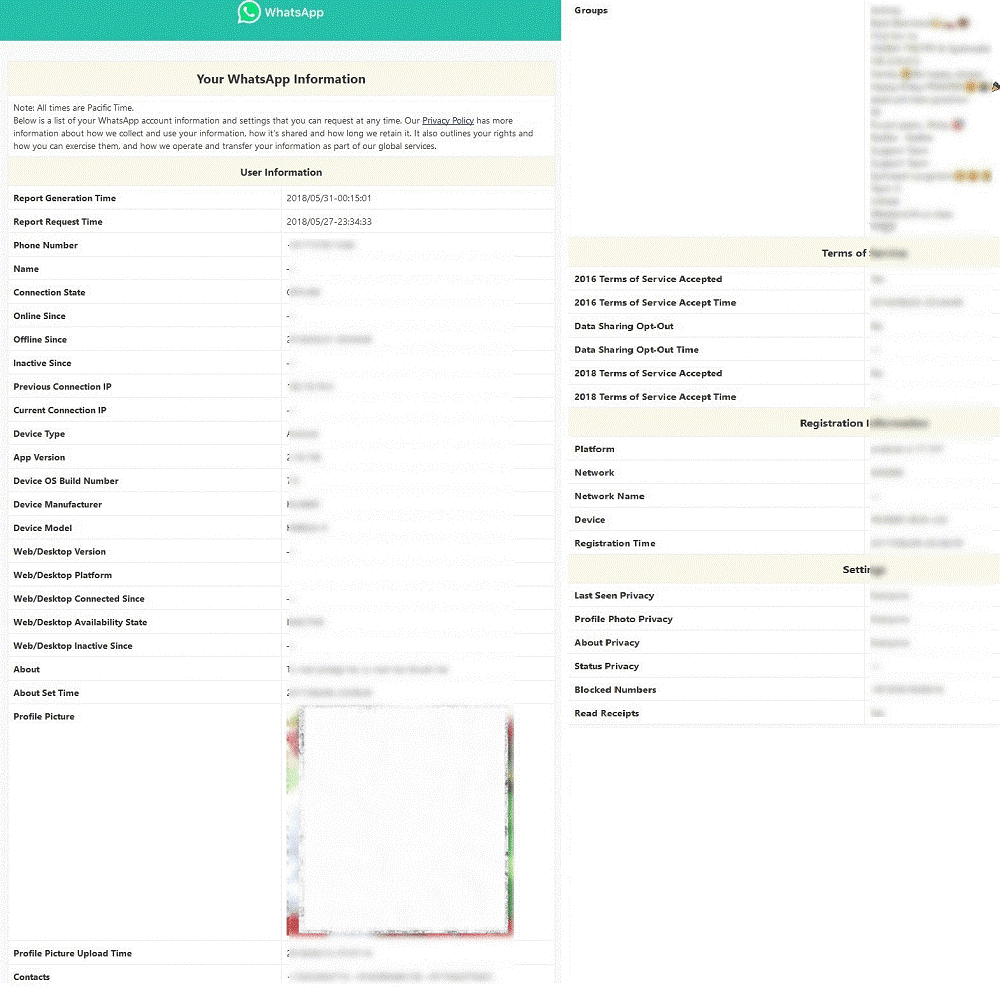 What Data Does WhatsApp Account Information Report Contain-3