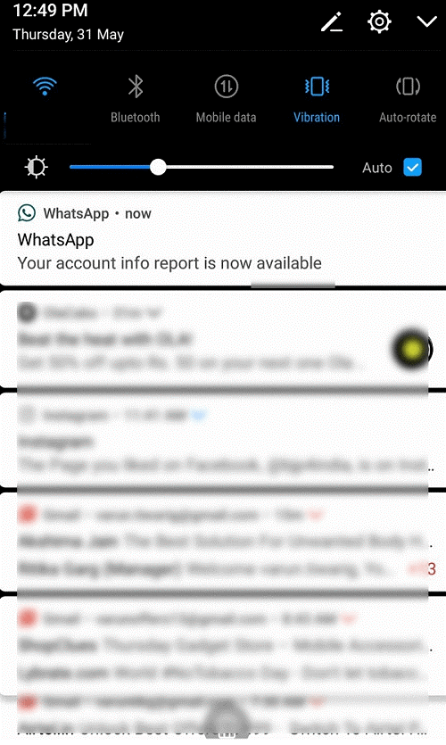 What Data Does WhatsApp Account Information Report Contain