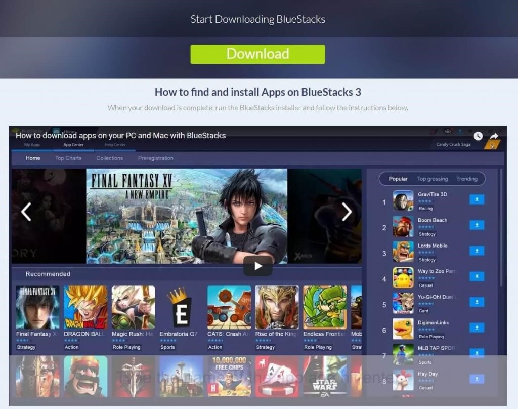 download bluestack