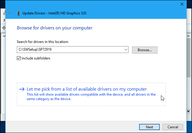 driver installation error-5