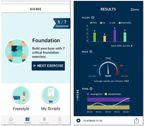 orai public speaking apps