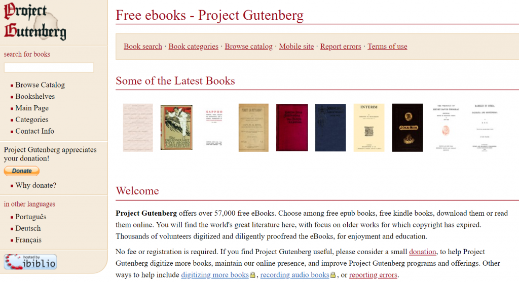 project Gutenberg