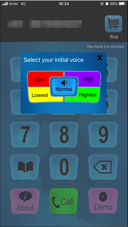 voice changer app iphone during call