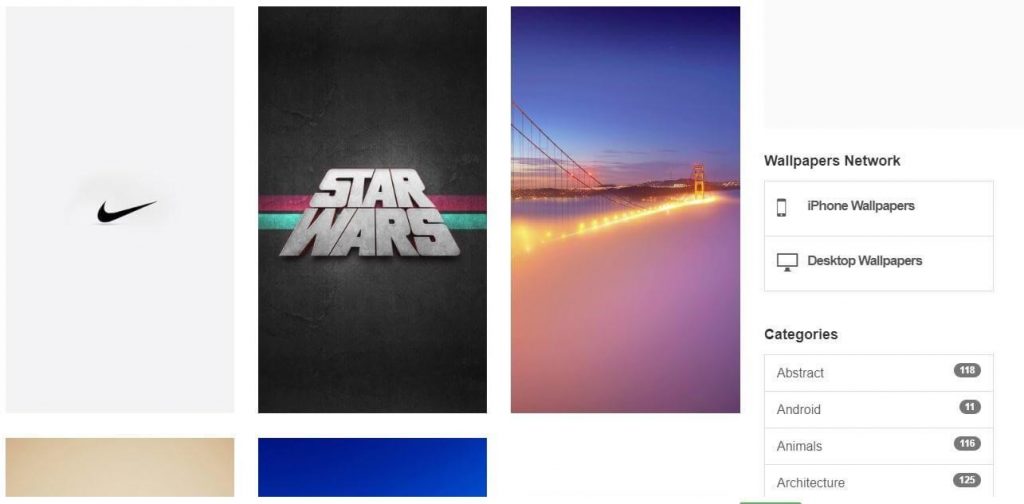 Websites to download wallpapers