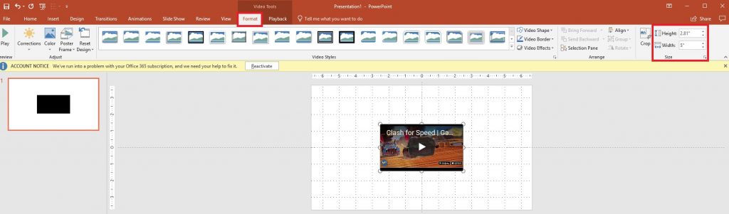 Embed YouTube Videos in PowerPoint 