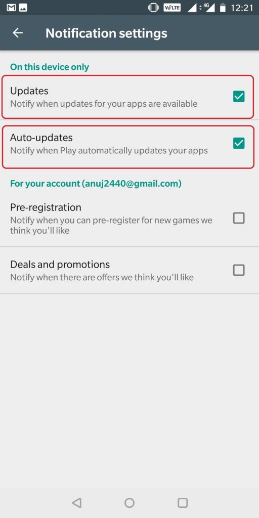 Auto-updates