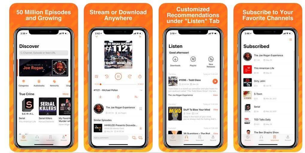 Castbox- podcast apps for iphone