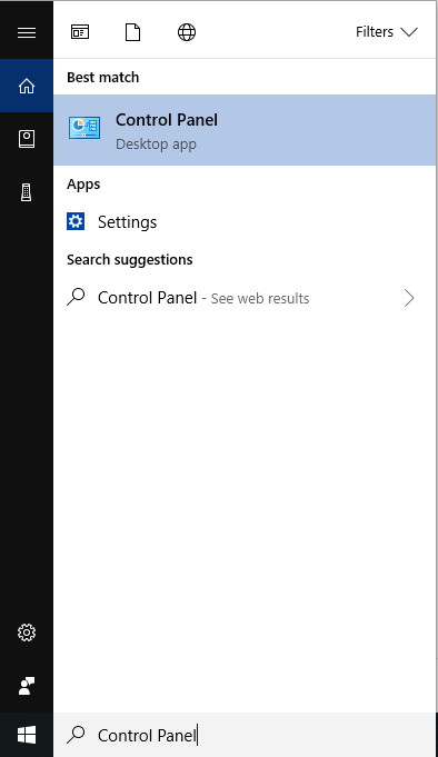 Control Panel