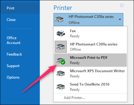  Microsoft Print to PDF