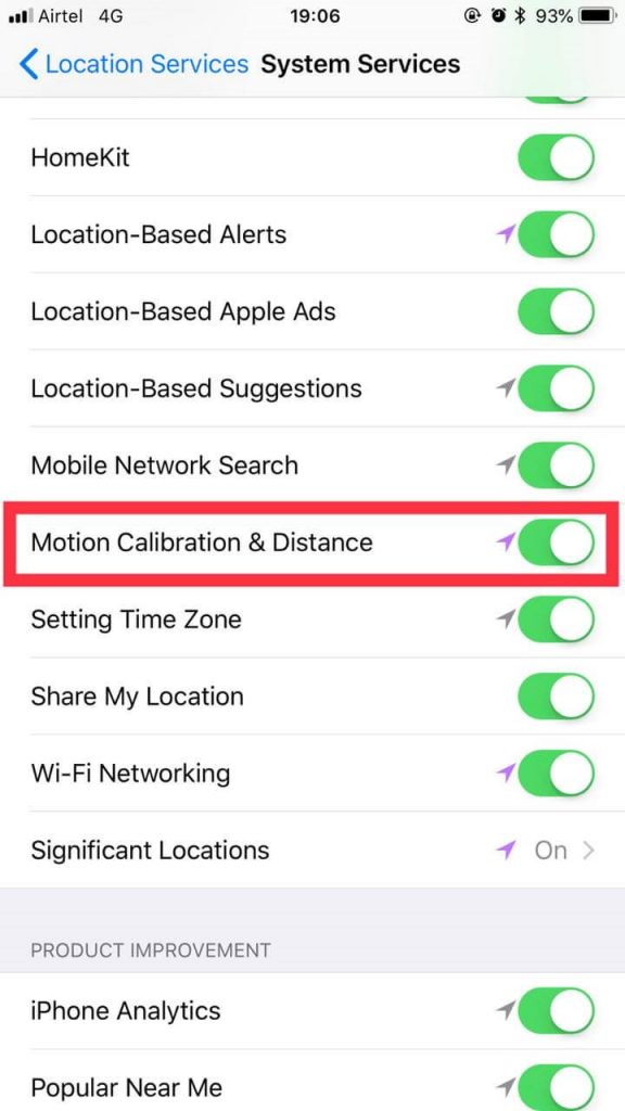 Motion Calibration & Distance