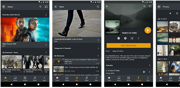 Plex android tv apps