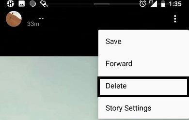 delete messenger story