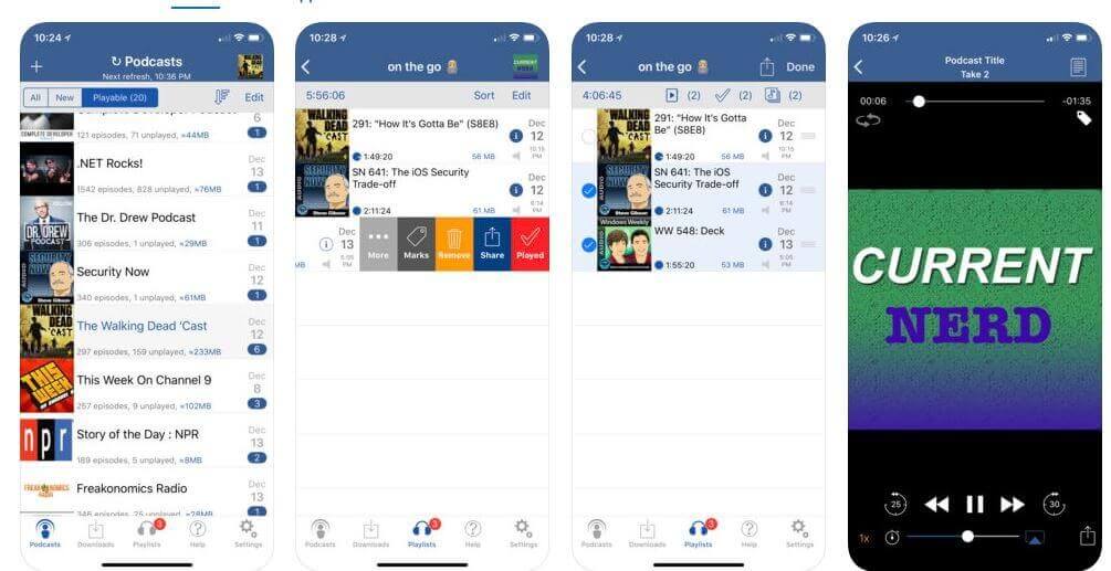 iCatcher-iphone podcasting apps