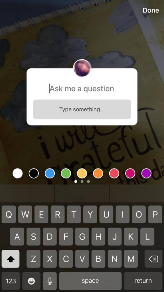 instagram ask me question
