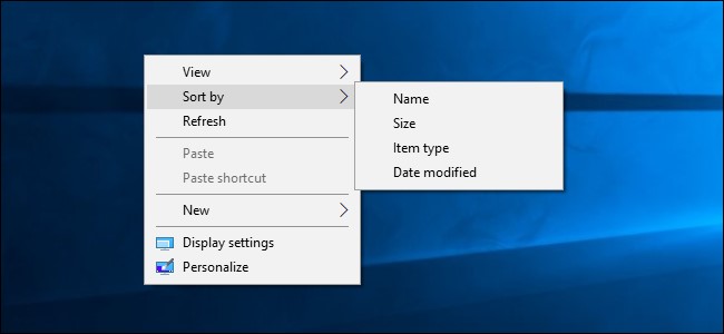 How to organize Windows desktop